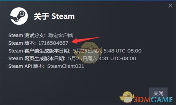 《steam》版本号查看方法 第4张